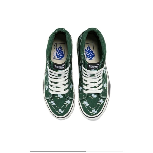 Sandy Liang x Vans special edition SK8-Hi 38 DX Sneakers Green - Picture 5 of 6